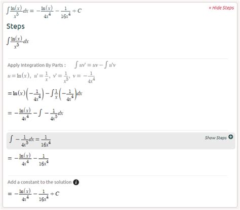 integration calculator symbolab